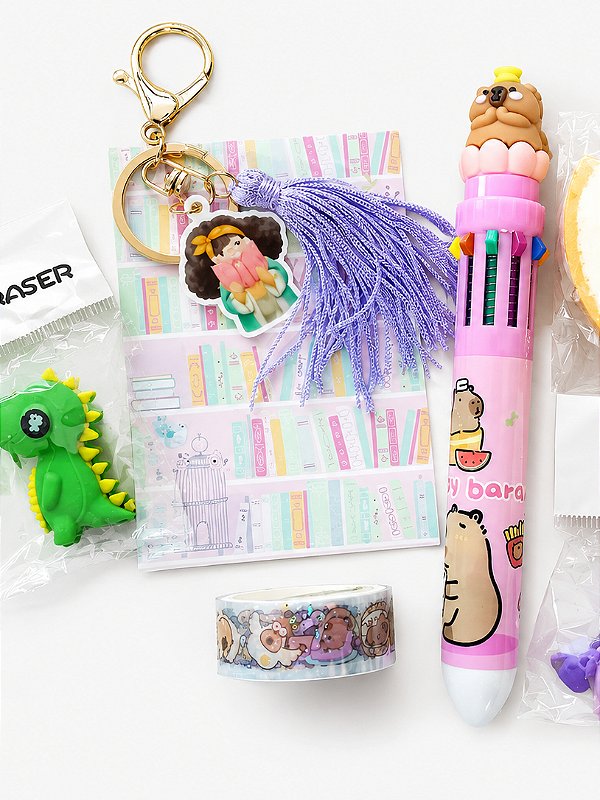 KIT PAPELARIA INICIANTE - 6 ITENS