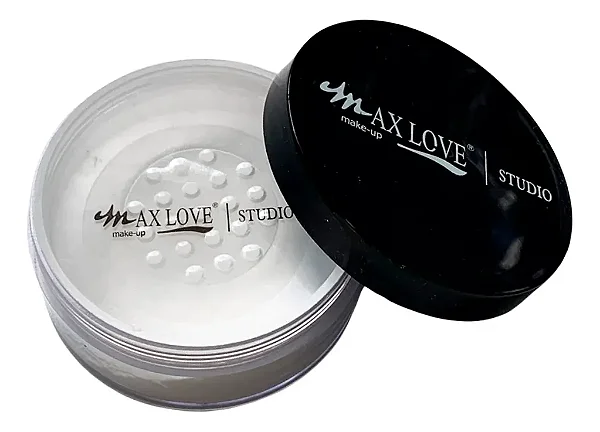 Pó Facial Solto Translúcido Vegano - MaxLove 12g