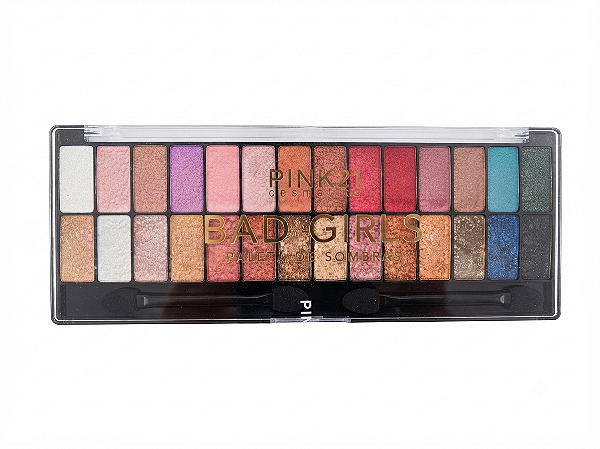 Paleta de Sombras Bad Girls (Cor 2) - PINK 21 cosmetics