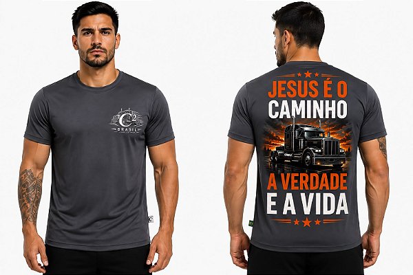 Camiseta Jesus é o Caminho