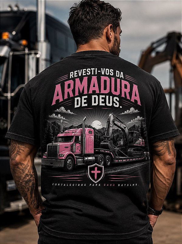 Camiseta Armadura de Deus