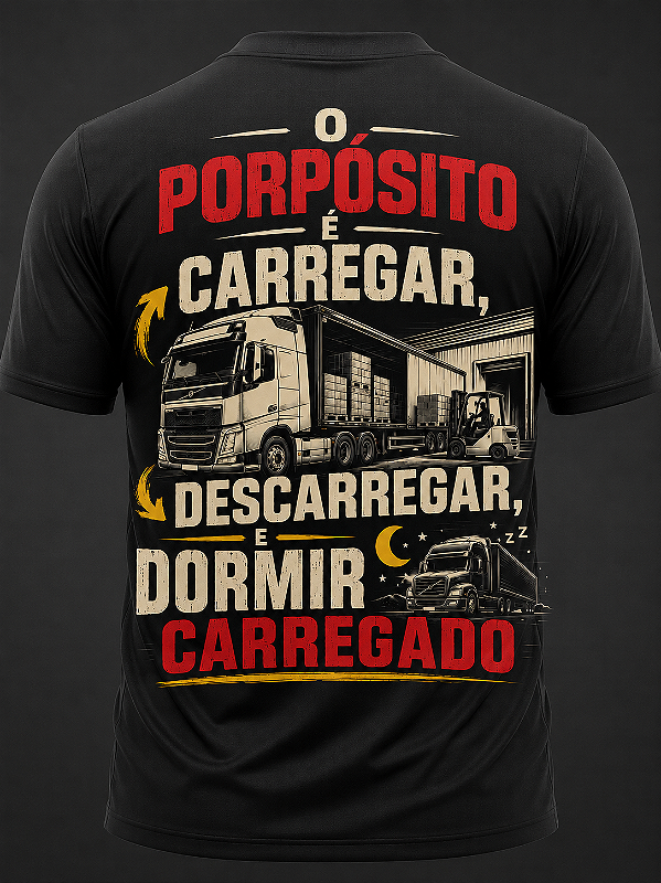 Camiseta O Propósito é Carregar