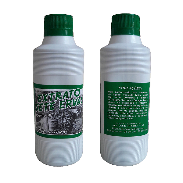Extrato 7 Ervas 250ml