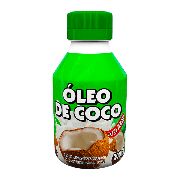 Óleo de Coco Extra Virgem Nectamel 200ml