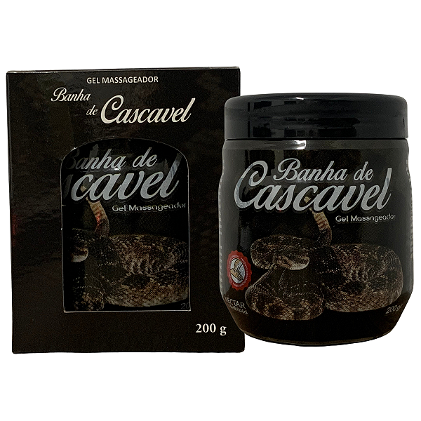 Banha de Cascavel Néctar Cosméticos 200g