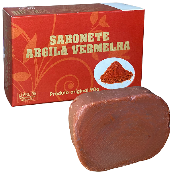 Sabonete Argila Vermelha 90g Tropical
