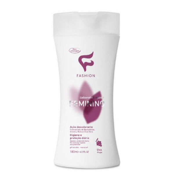 Sabonete Líquido Feminino Uva Fashion 180ml