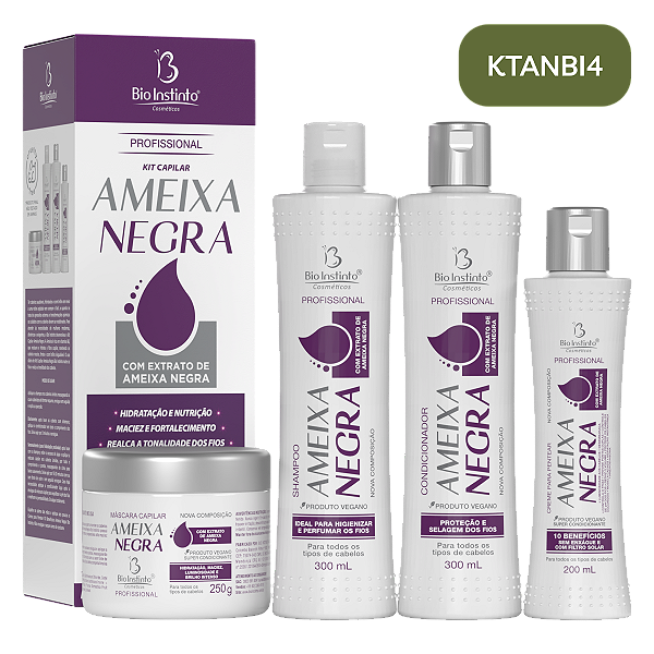Kit Ameixa Negra Bio Instinto 4 Itens