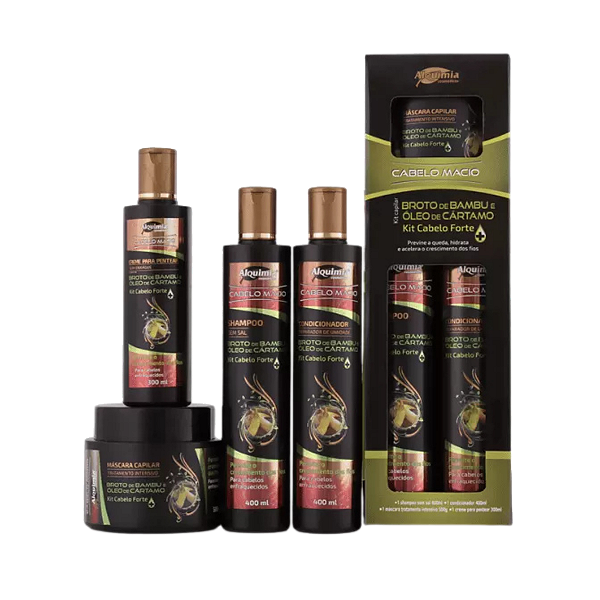 Kit Broto de Bambu Alquimia 4 Itens