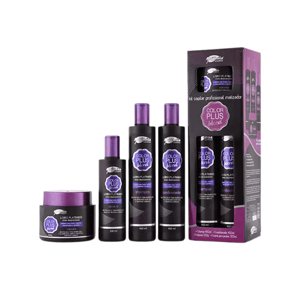 Kit Color Plus Blonde Alquimia 4 Itens