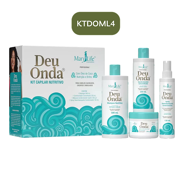 Kit Deu Onda Mary Life 4 Itens