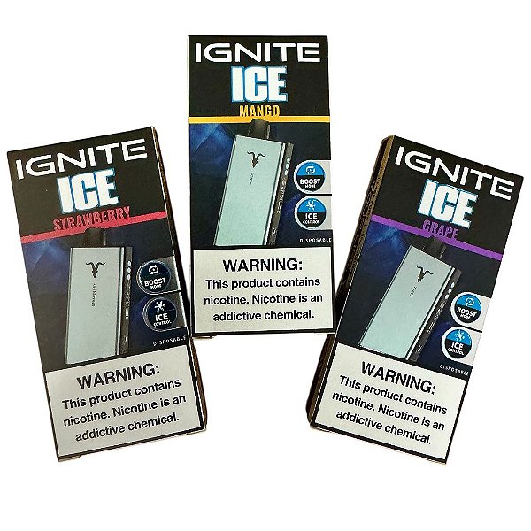 POD DESCARTÁVEL - IGNITE ICE V400 - 40000 PUFF - und 5%