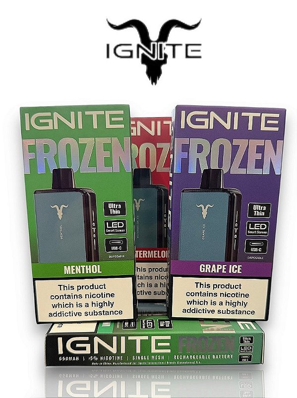 POD DESCARTÁVEL IGNITE V20k FROZEN 20000 PUFF - und