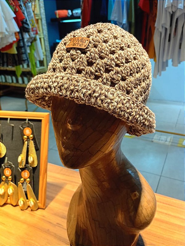 Chapéu em Crochê Dimylla