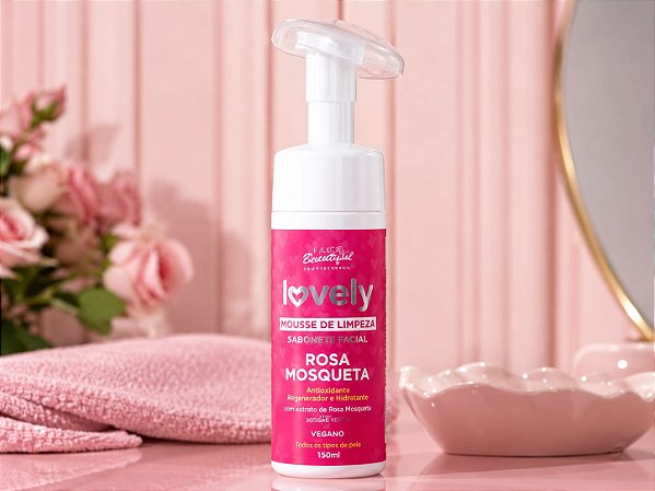 Mousse Limpeza Rosa Mosqueta