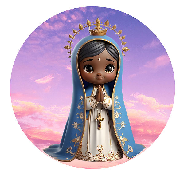 Nossa Senhora Aparecida s63 (Imagem circular)