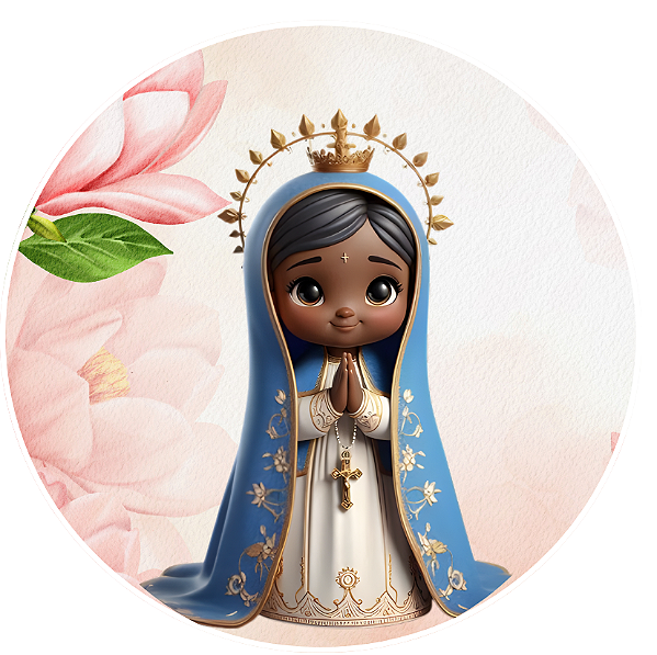 Nossa Senhora Aparecida s64 (Imagem circular)