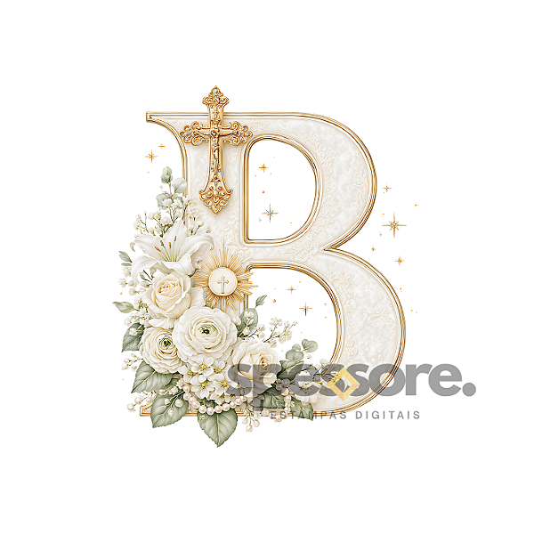 Letra B - Monograma