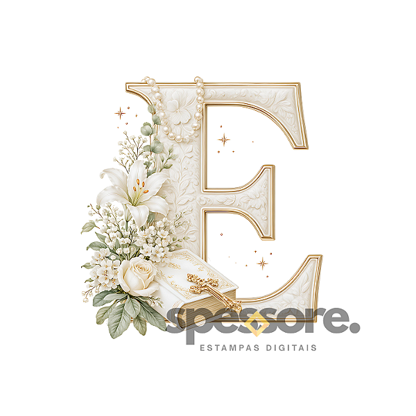 Letra E - Monograma