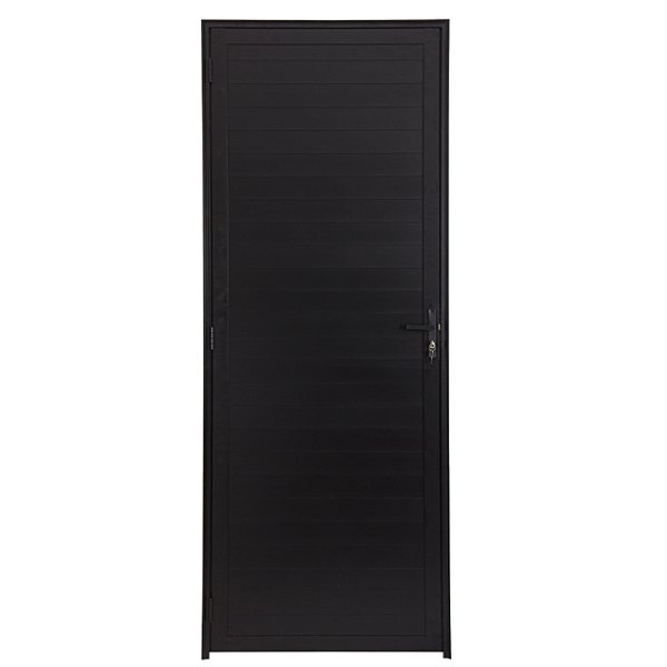 Porta lambril alumínio preto linha 25