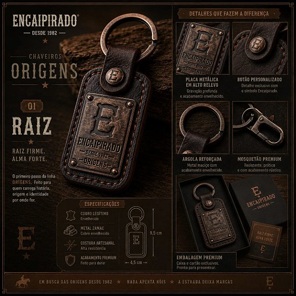 Chaveiro Raiz