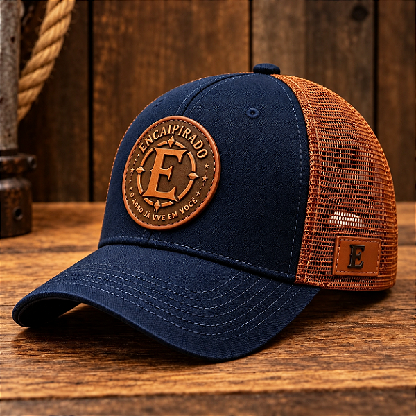 Boné Encaipirado Origens Essência — Trucker Premium