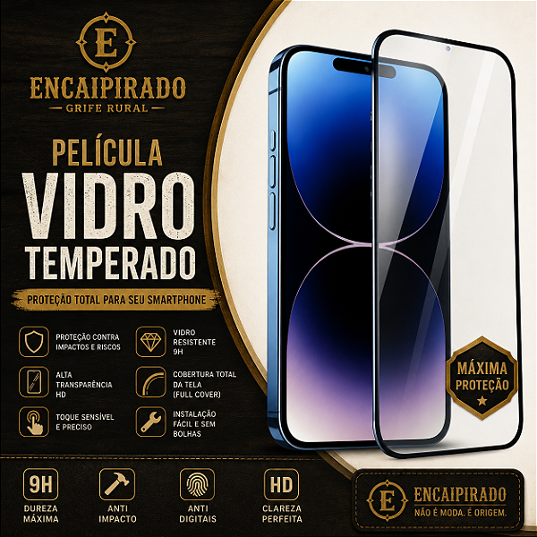 Película de Vidro 3D IPHONE 17 PRO MAX