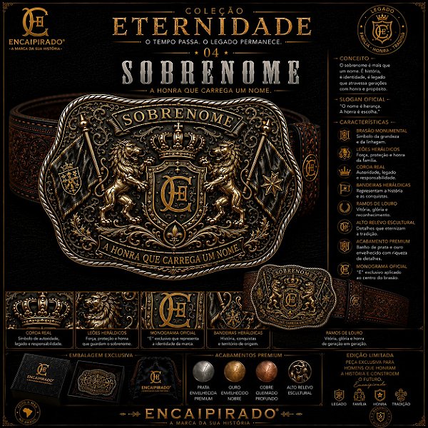 Coleção Eternidade - Sobrenome