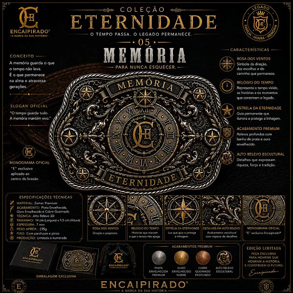 Coleção Eternidade - Memória