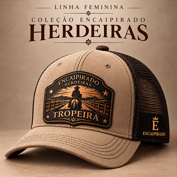 Boné Encaipirado Herdeiras - TROPEIRA