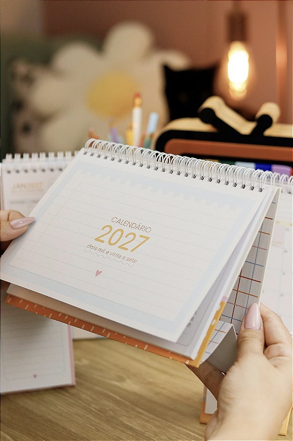 Calendário de Mesa Color 2027