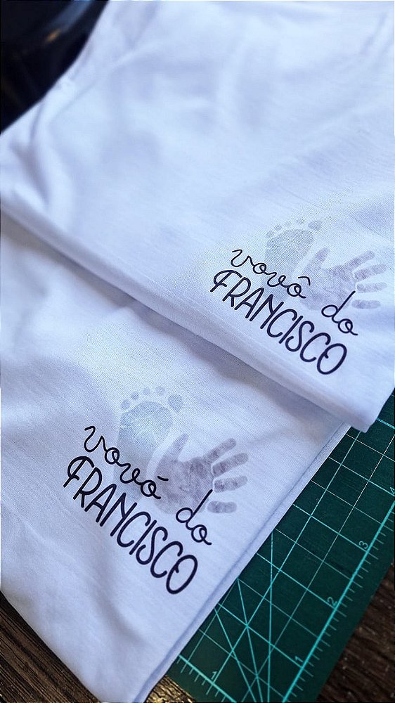 Camiseta Branca Personalizada