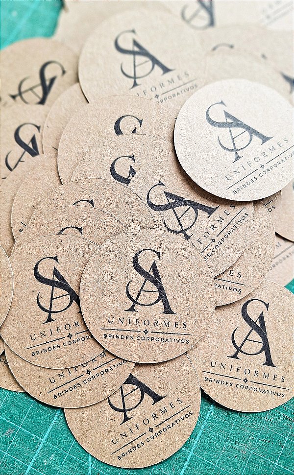 Cartela Kraft Personalizada