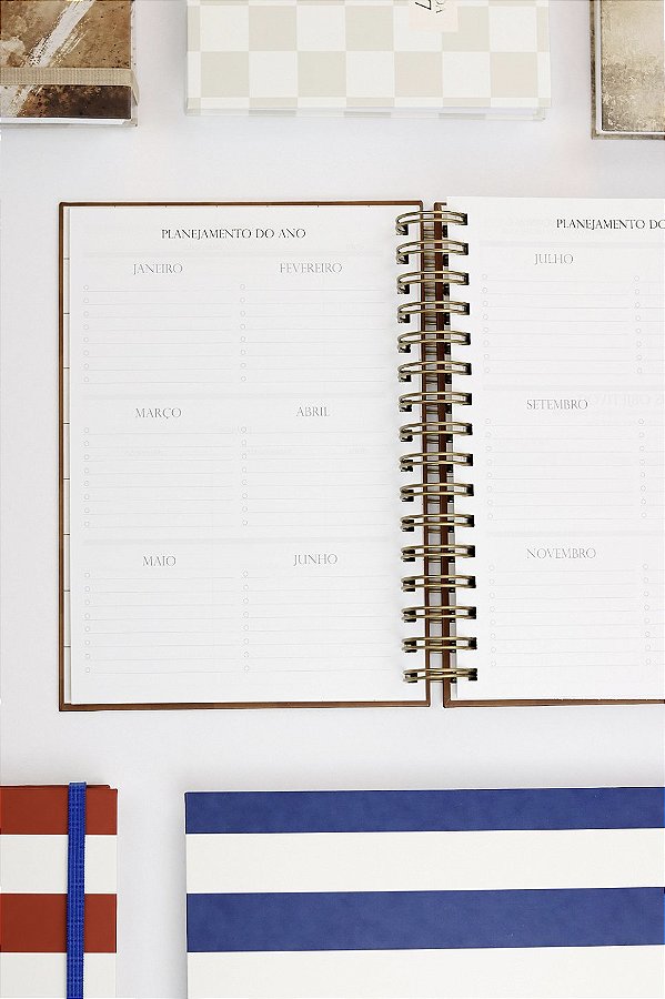 Agenda Semanal Personalizada | Miolo Neutro