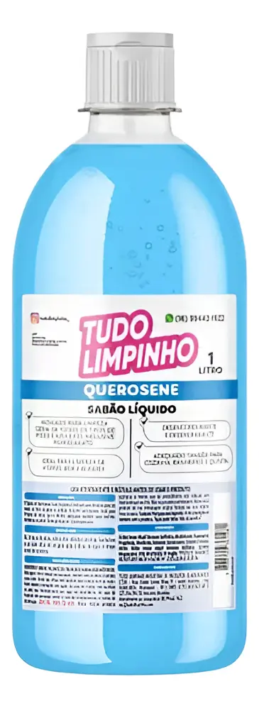 SABAO DE QUEROSENE TUDO LIMPINHO 1L