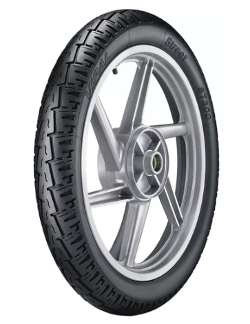 Pneu 80/100-14 Vipal ST300 Traseiro Sem Câmara