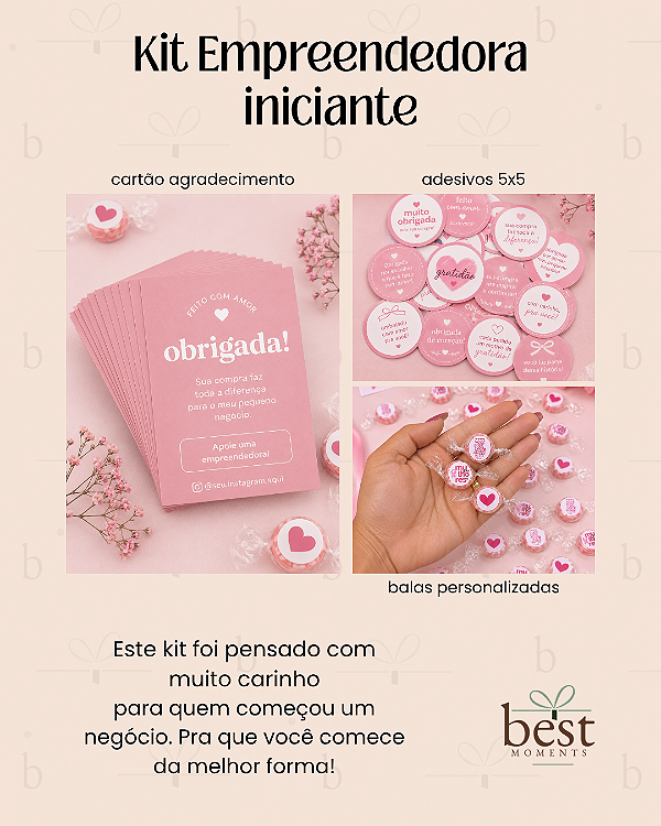 Kit Empreendedora iniciante
