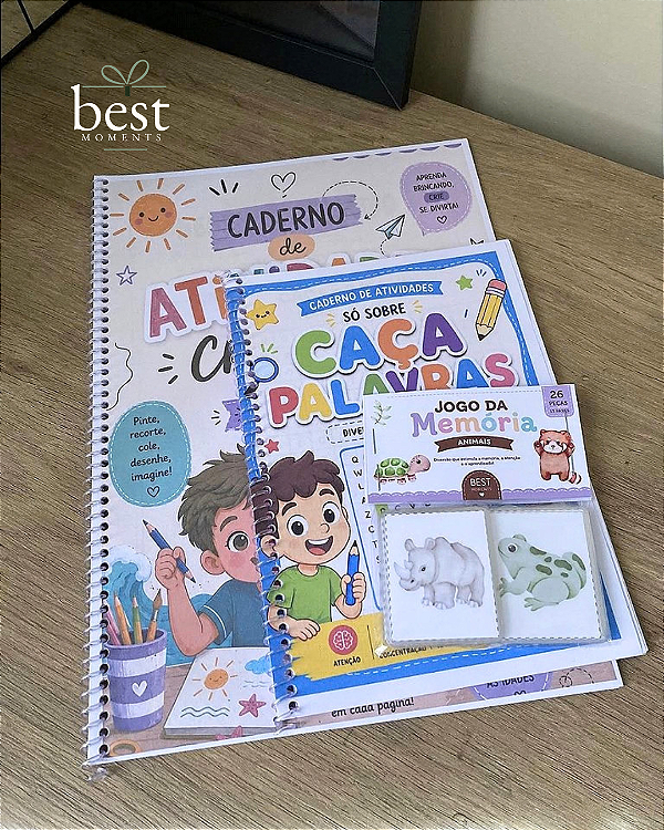 Kit Infantil - edição férias