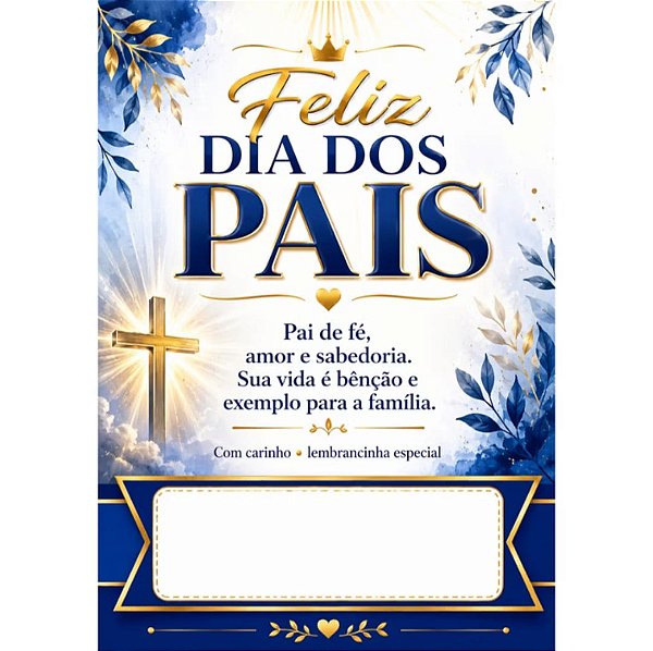 Card Dia dos Pais 7x10