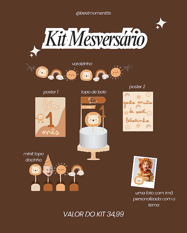 Kit Mês Versário