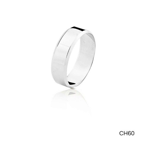 ALIANÇA CH60 PRATA