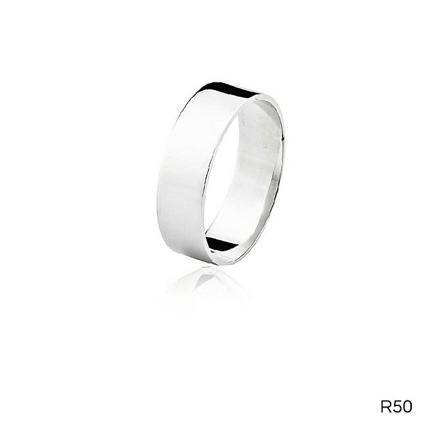 ALIANÇA R50 PRATA