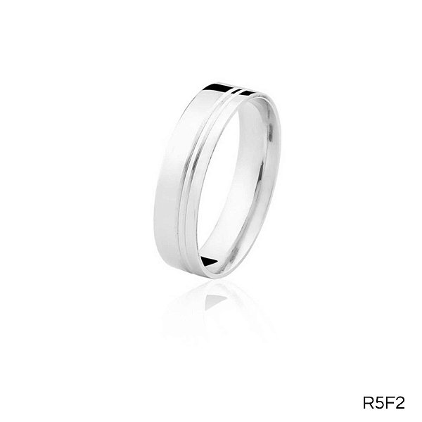 ALIANÇA R5F2A PRATA