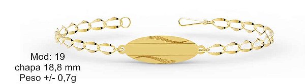 MELINDROSA MOD 19 18K