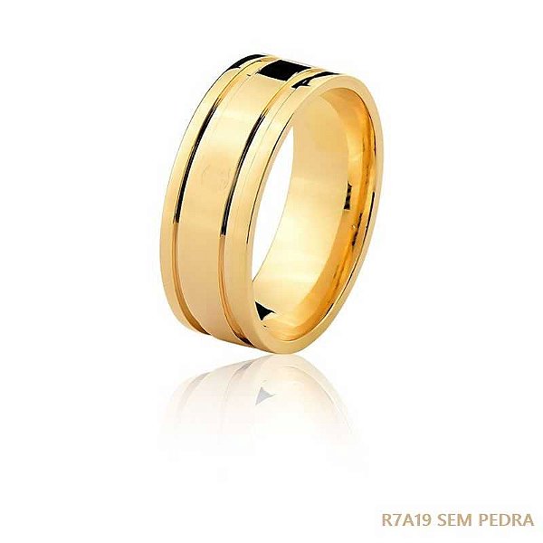 ALIANÇA R719 18K