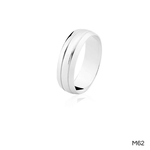 ALIANÇA M62 PRATA