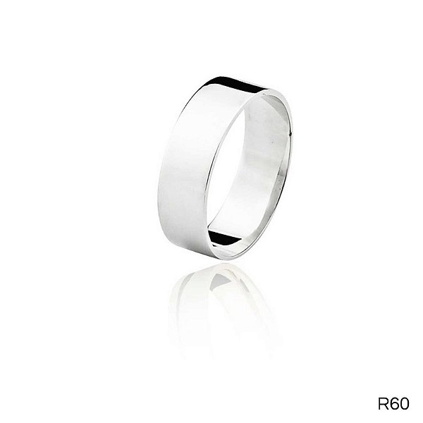 ALIANÇA R616 PRATA