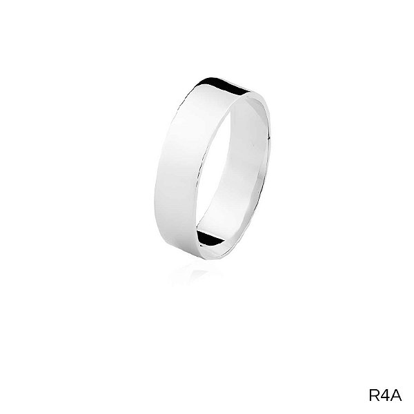 ALIANÇA RF4AV PRATA