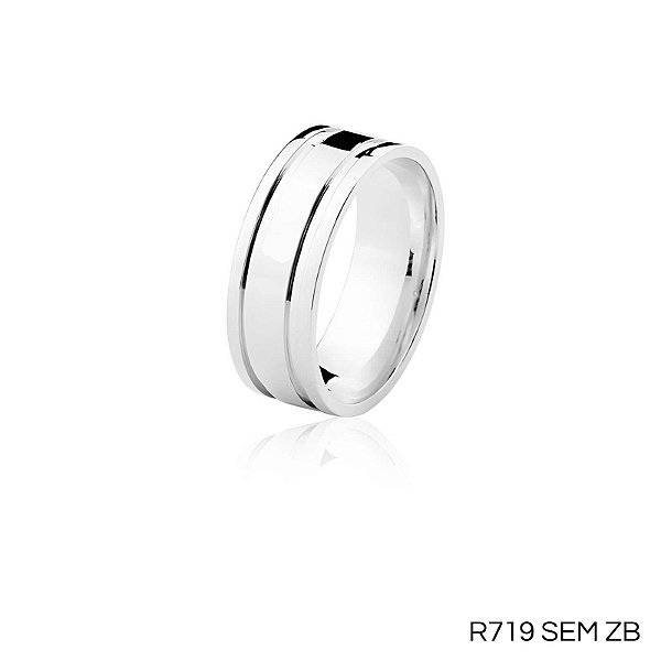 ALIANÇA R719 PRATA
