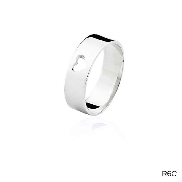 ALIANÇA R6CA PRATA